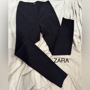 Zara Dress Pants Size M Zip Ankle